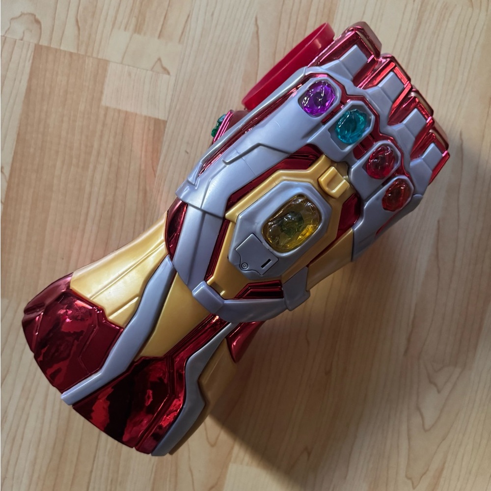 Red and Gold Infinity Gauntlet Drink Holder